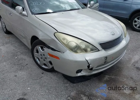 2005 Lexus Es 330 из США, поврежденный, VIN JTHBA30G855122800